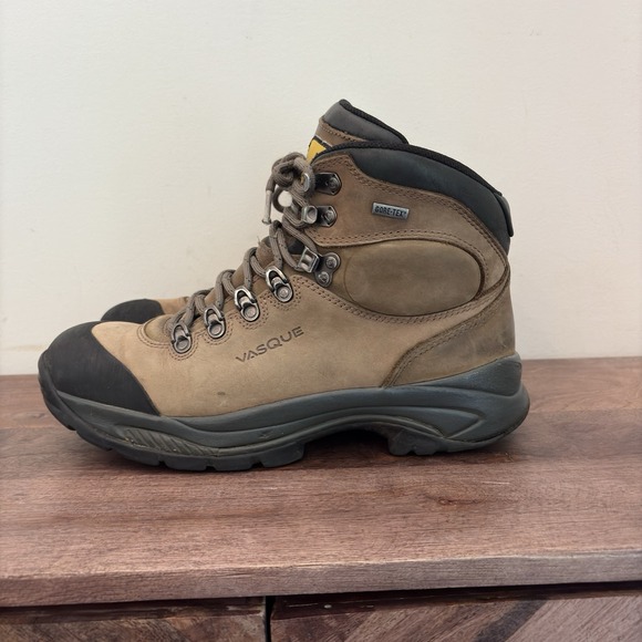 Vasque Gore-Tex Hiking Boots Mens 9 Wasatch GTX Brown Vibram Leather Gorpcore - Picture 12 of 12